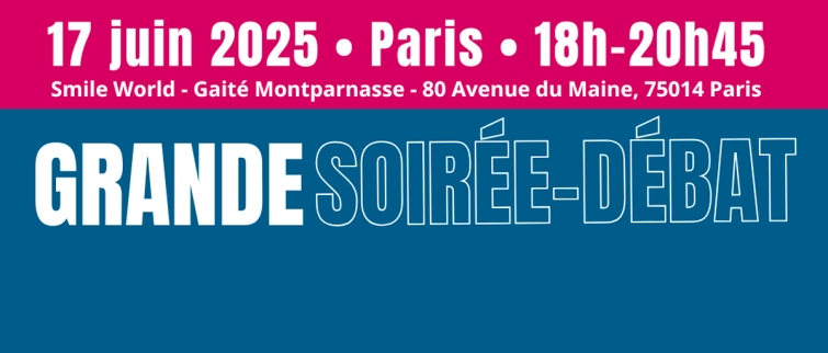 Réservez votre place à la soirée-débat du SDBIO du 17 juin prochain